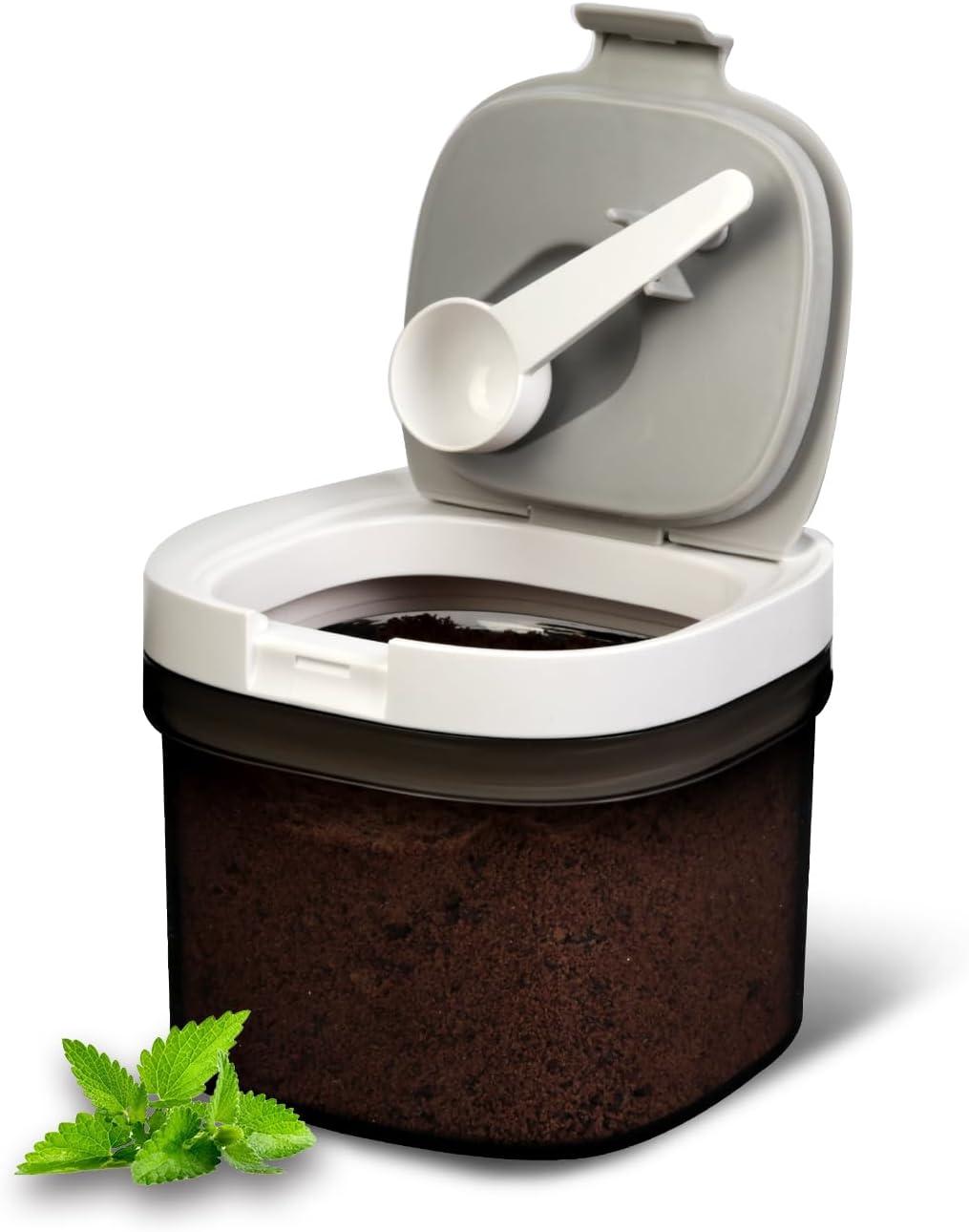 Surprising Coffee Storage: Airtight Design & Magnetic Scoop Tested for Freshness