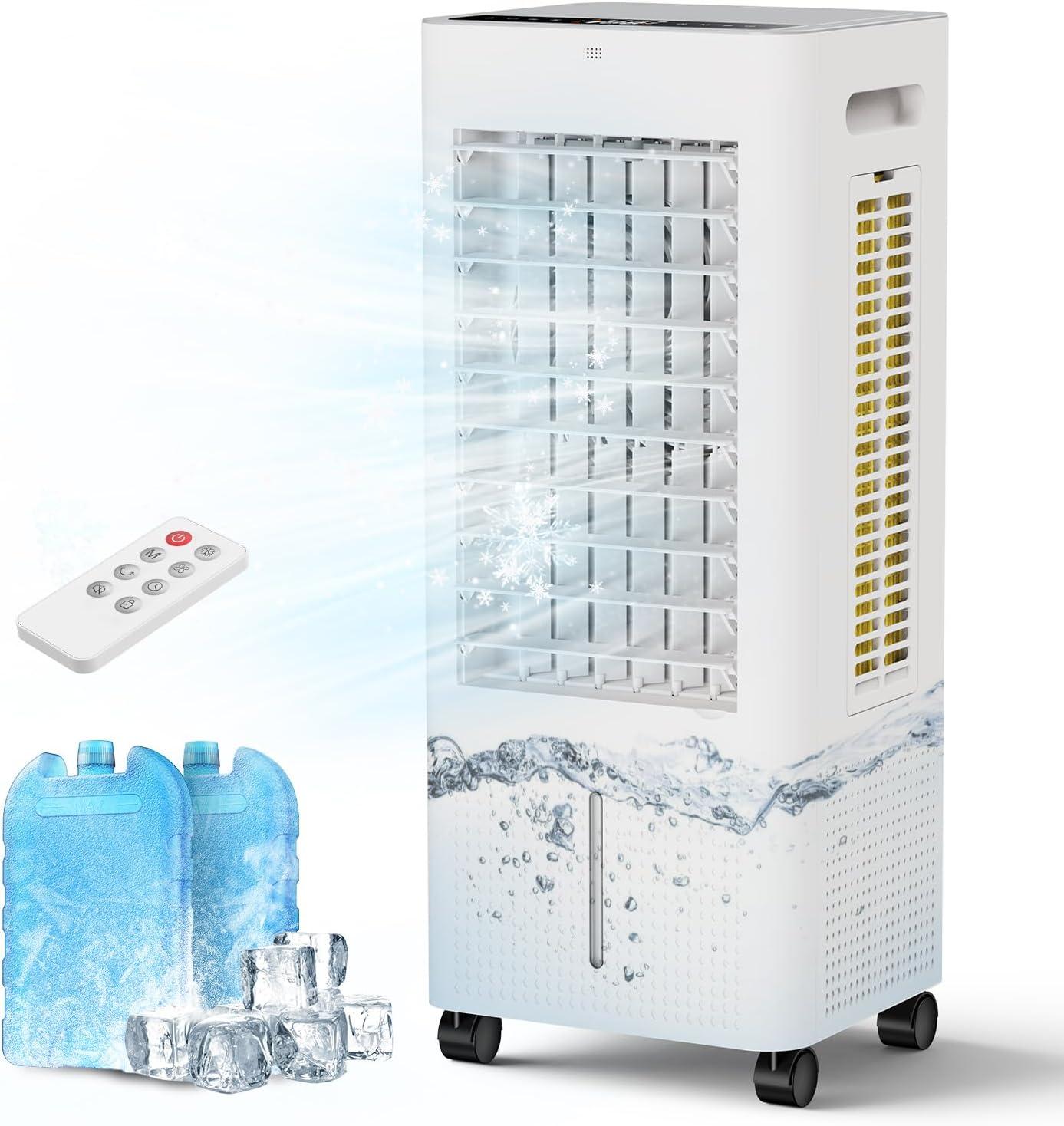 Evaporative Cooler Showdown: 19ft Remote, Ice Pack, 30dB Quiet - Surprising Summer Boost