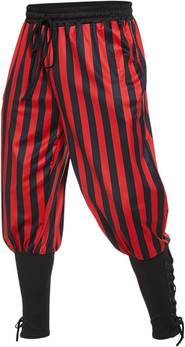 Men's Costume Bottoms Tested for Halloween Pirate Look-