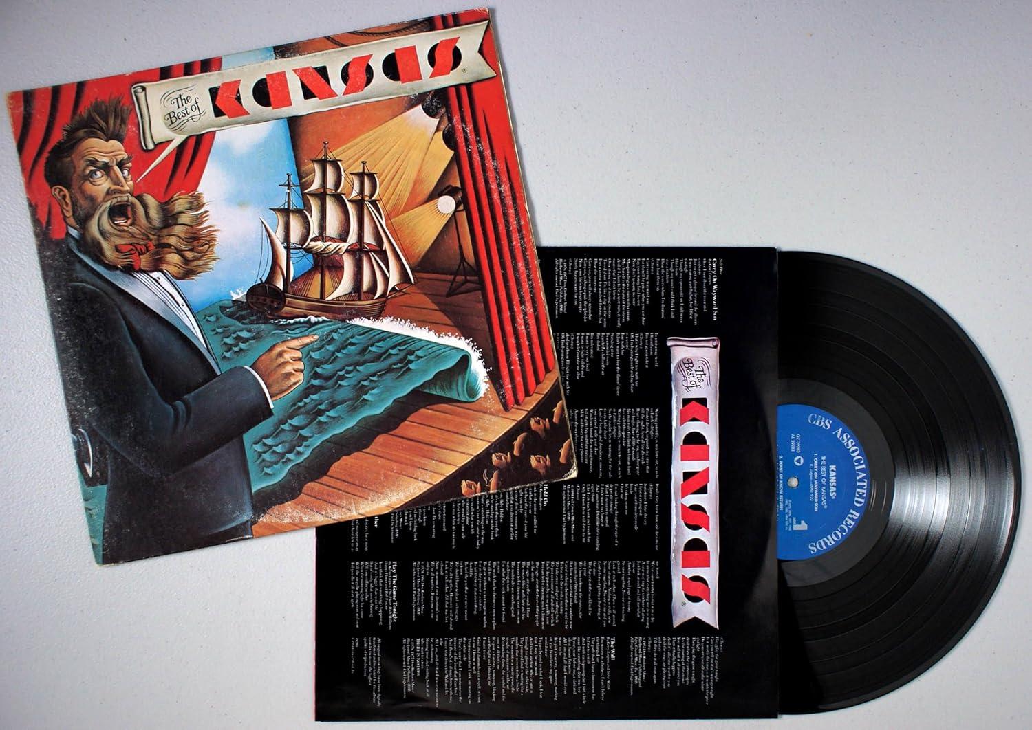 The Best Of Kansas vs. Live & Beyond Ltd. Black: Triple Vinyl, Track List, 5-Disk Set for Progressive Rock
