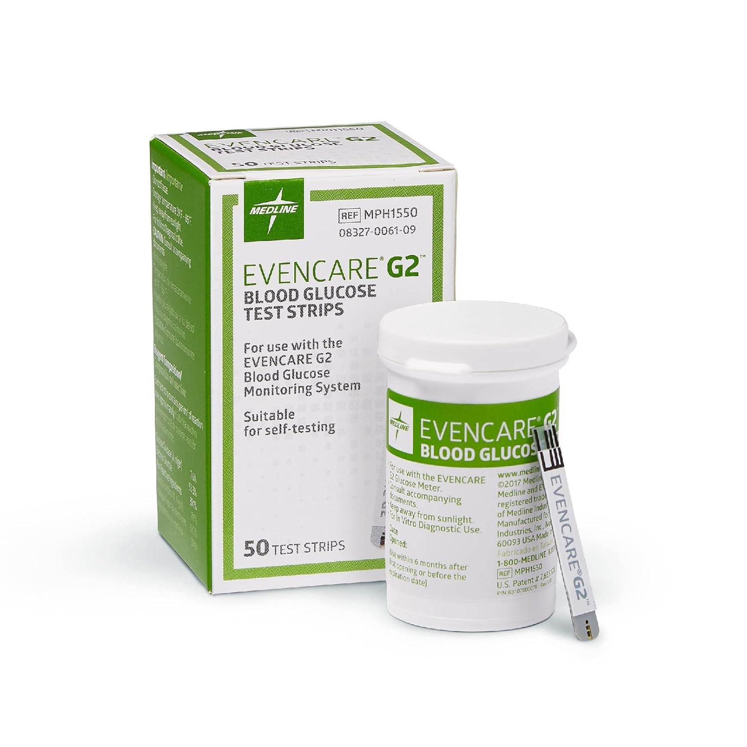 Blood Glucose Showdown: Medline EvenCare G2 vs. CONTOUR NEXT - 1.0uL Sampling & Quick Results