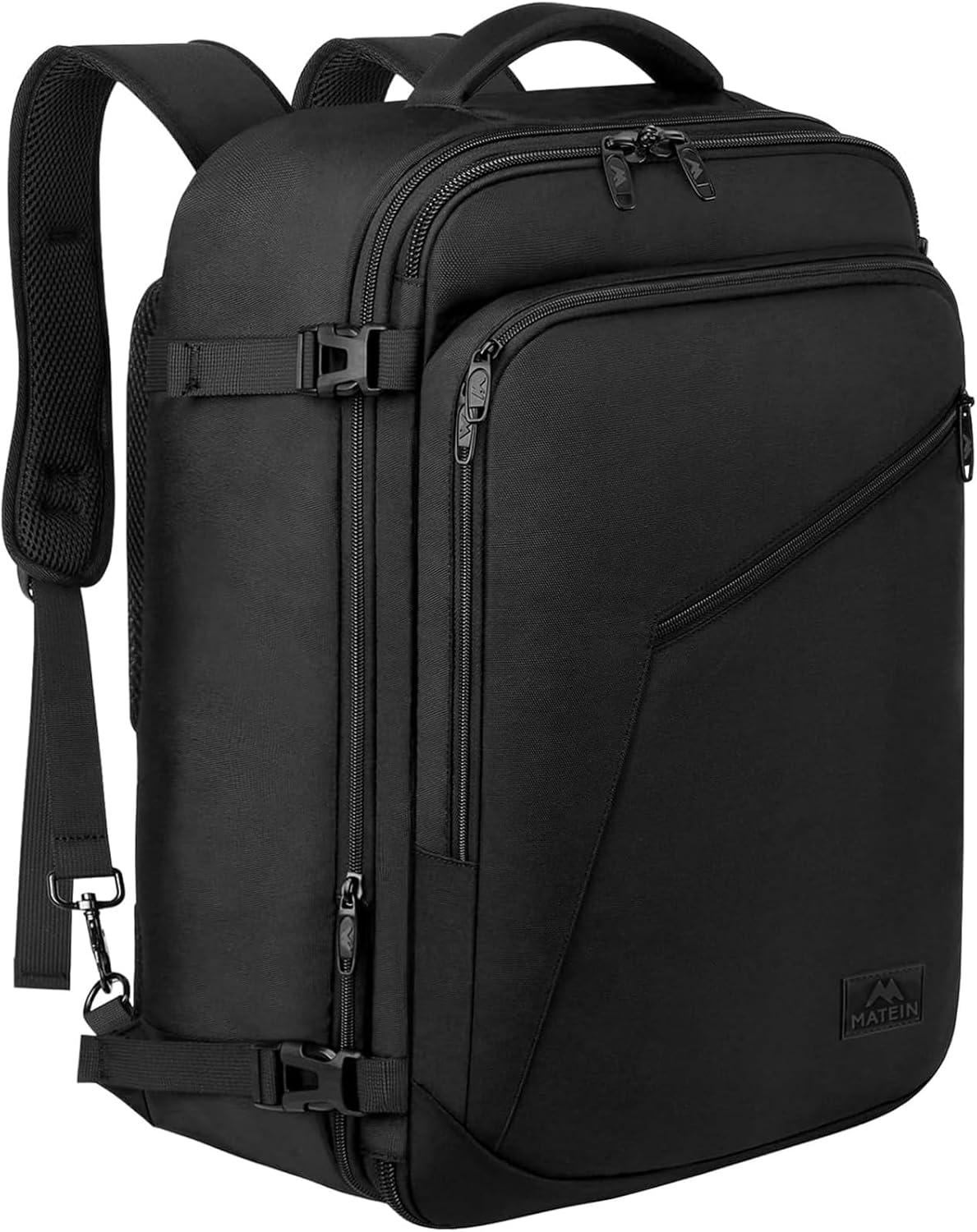 MATEIN Carry On Backpack Showdown: Expandable 40L, Airplane Approved, Surprising Lightweight