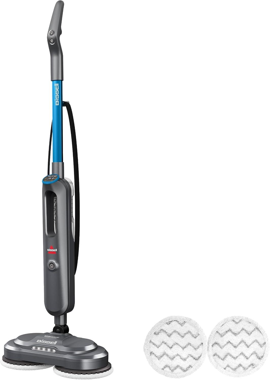 BISSELL SpinWave Steam Mop: 20-Sec Steam Tested, No-Knees Cleaning
