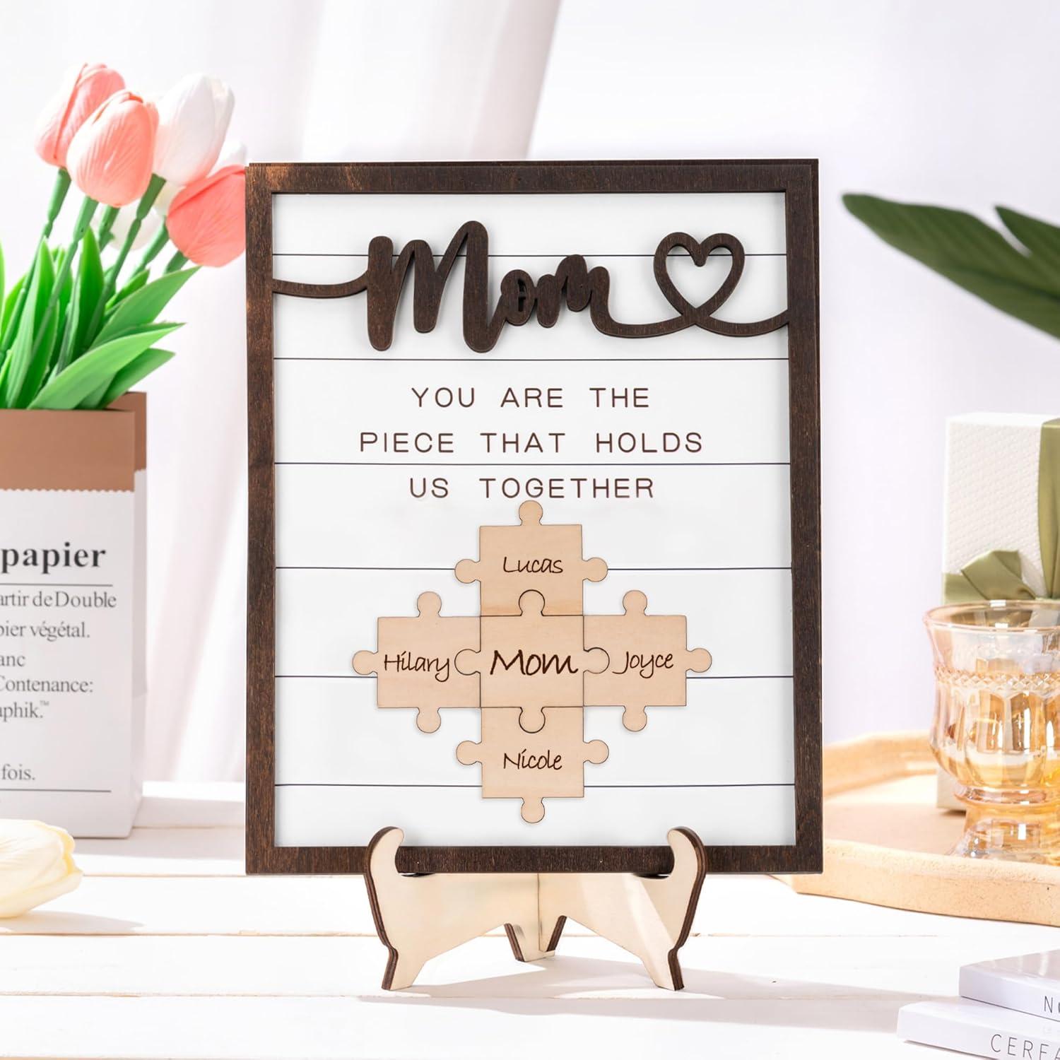 Surprising Use Case: Mom's Puzzle Piece Sign Tested for Birthday & Grandparents Day