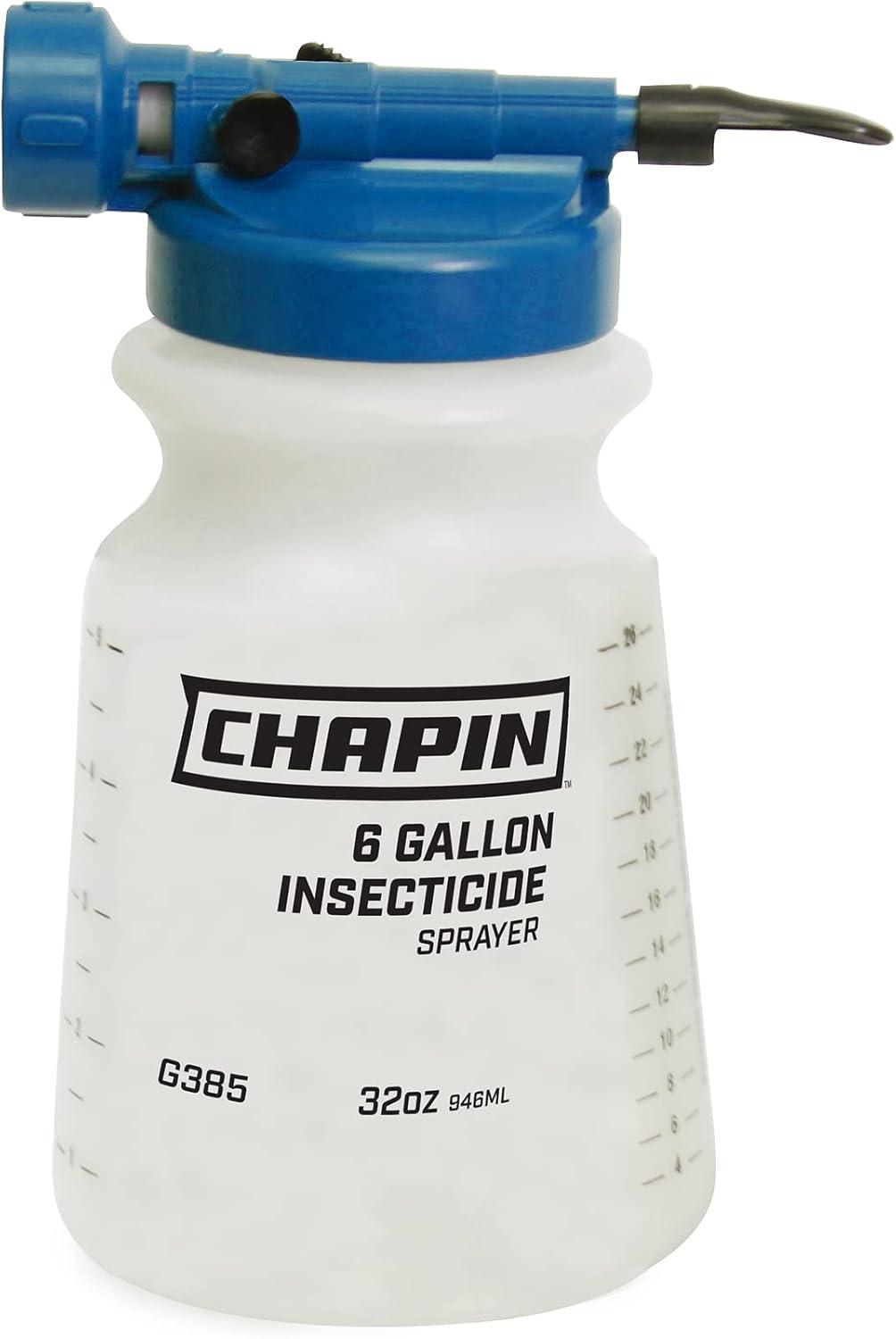 Chapin's Insecticide Hose Sprayer: 6-Gallon Power vs. Surprising Translucent Design