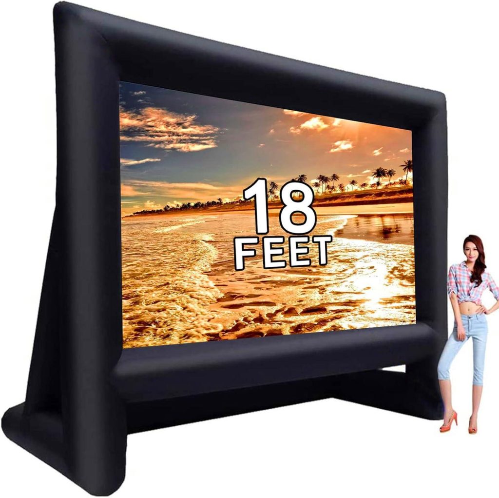 Surprising Portable Projector Screen Test… Get 150-Inch entertainment!