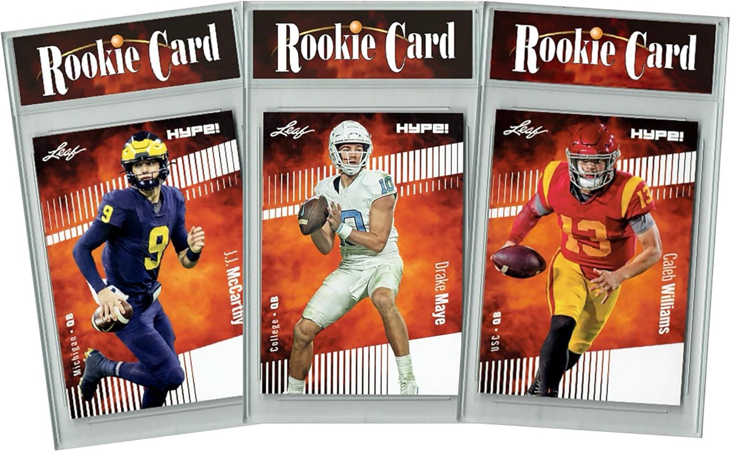 2024 NFL QB Cards Compared: Caleb's Autograph, Drake's Holo, J.J.'s Game-Used Mint+ Rookie Cards