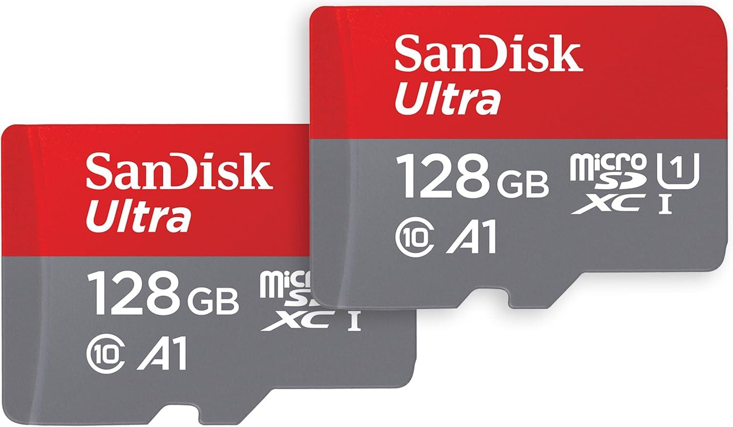 SanDisk 128GB UHS-I Speed vs. 2-Pack Adapter: Surprising Memory Card Showdown