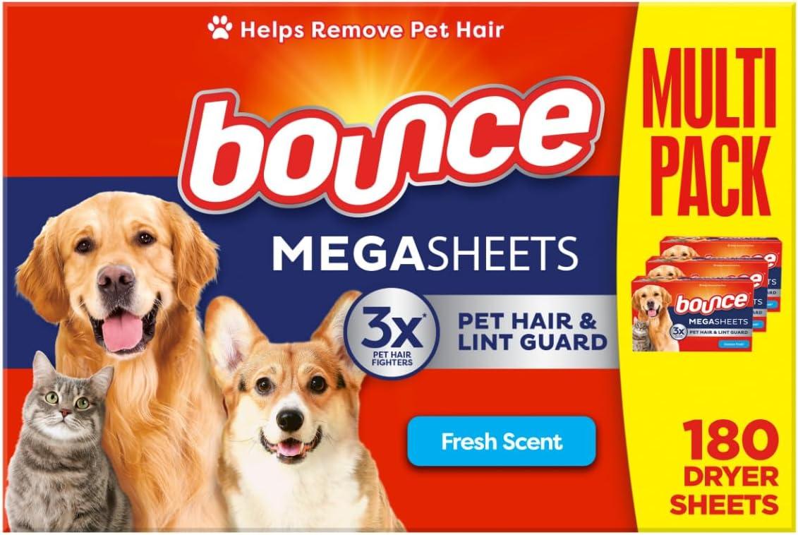 Bounce Pet Hair vs. 180 Count Sheets Tested for Surprising Fresh