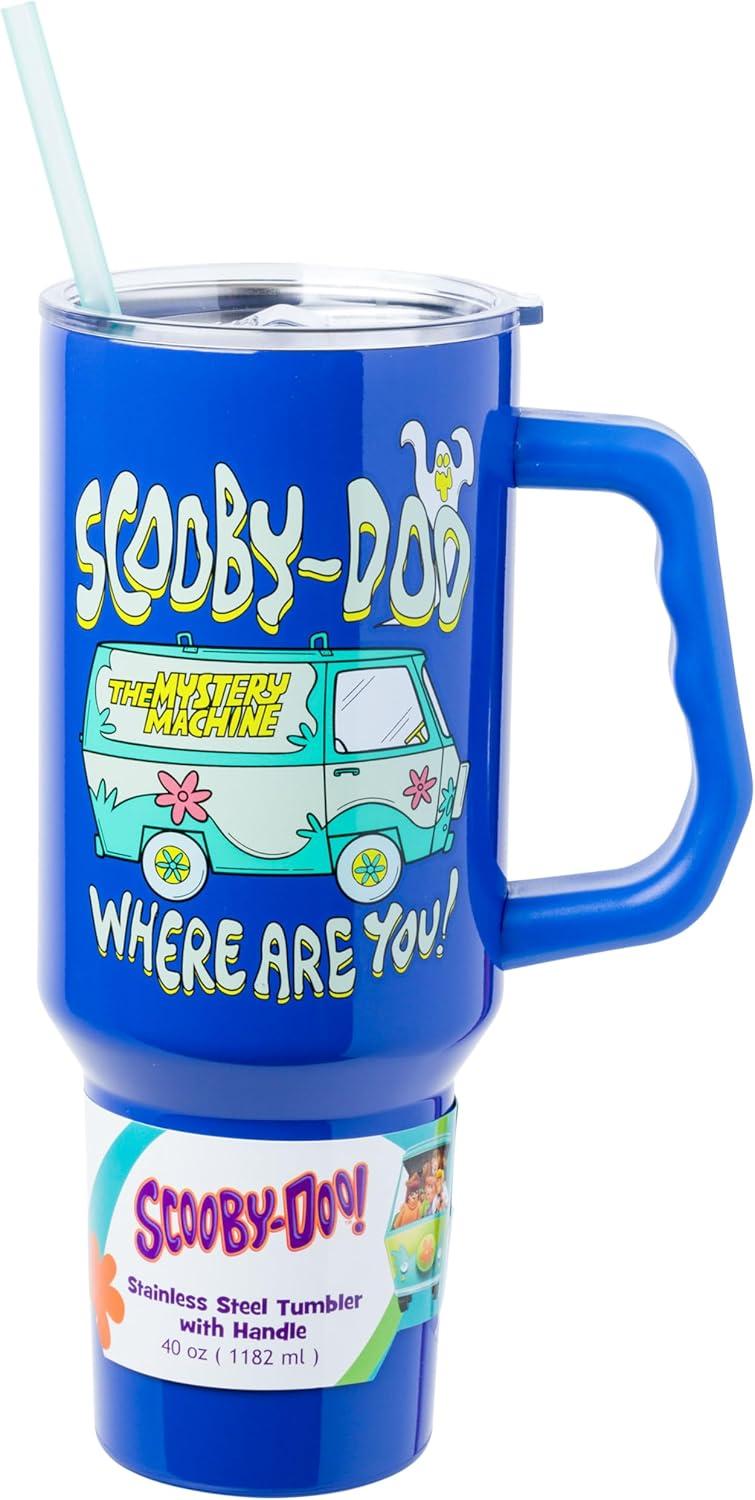 Scooby-Doo Cooler Showdown: Handle vs. 40-Oz Capacity (Mystery Machine Fit)