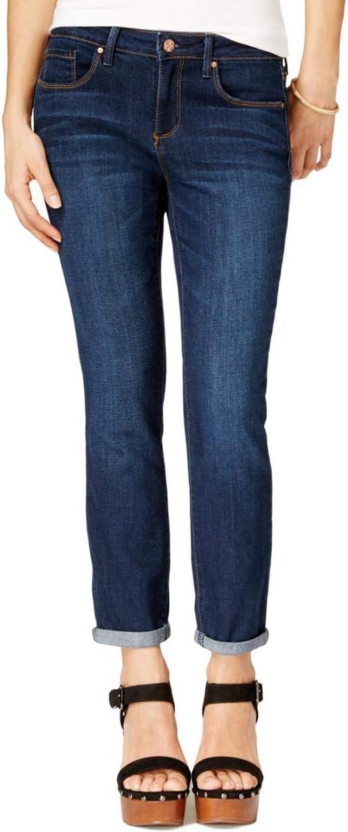 Jessica Simpson Women's Forever Roll Cuff Crop vs Ankle Jean's Stretch Fit & Seasonal Comfort Tested