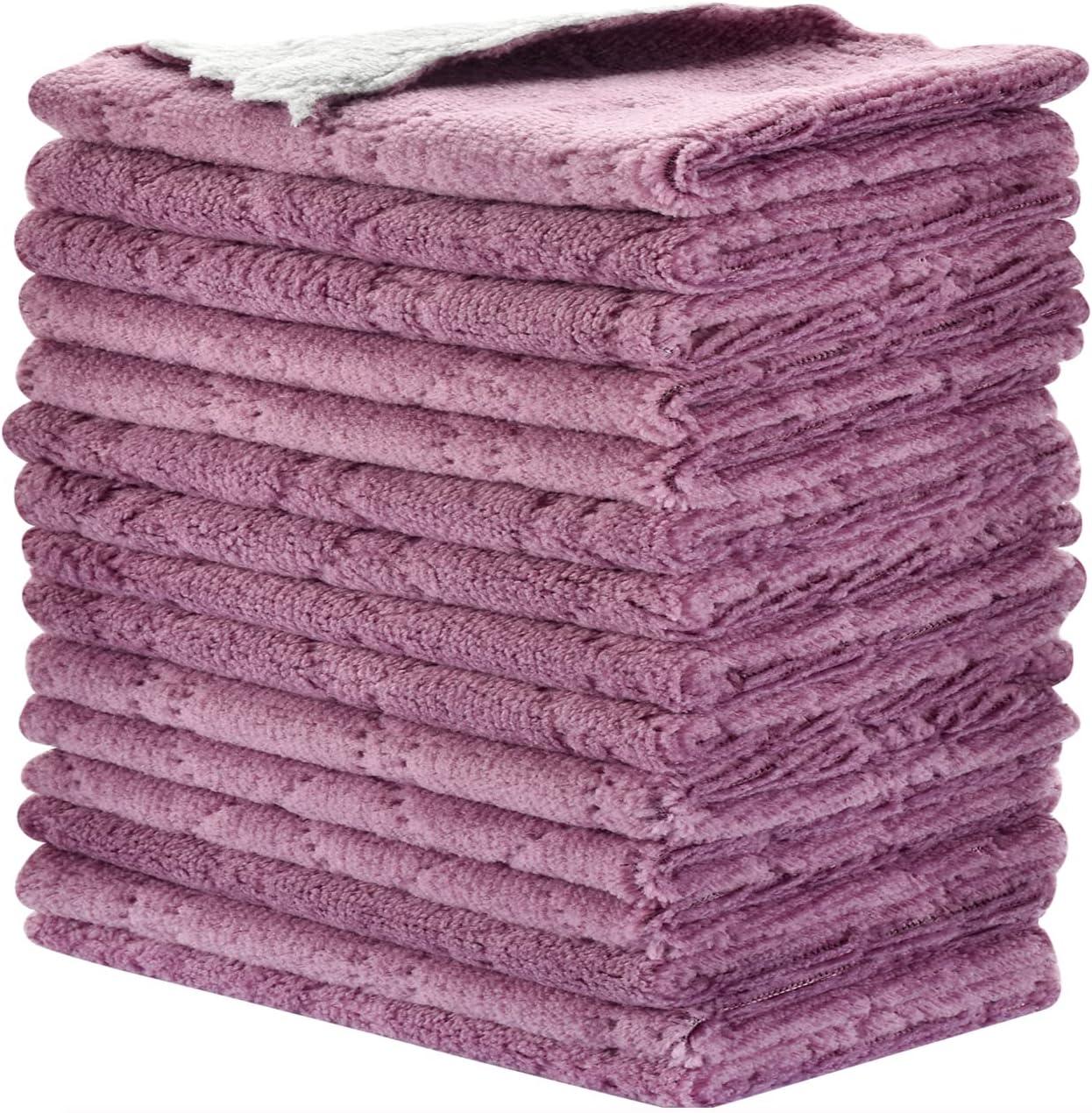 Surprising: 11PCS Reusable Cleaning Cloths for Size, Sturdiness, Absorbency, & Multi-Use in Car, Tea, Bowl