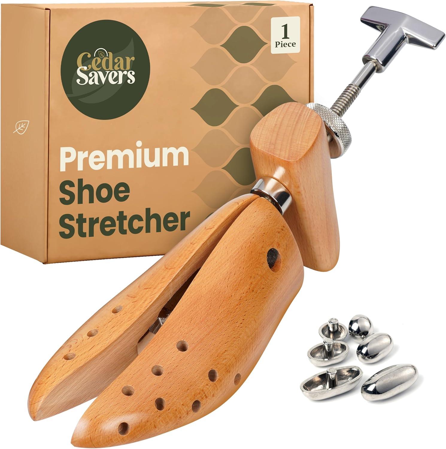 Professional Shoe Stretcher vs 2-Way Wooden: Tested for Width Expansion & Durable Fit