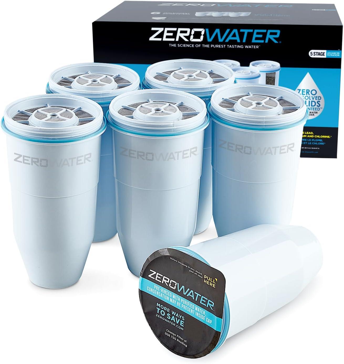 ZeroWater 5-Stage Water Filter Showdown: Surprising NSF Test, 6-Pack