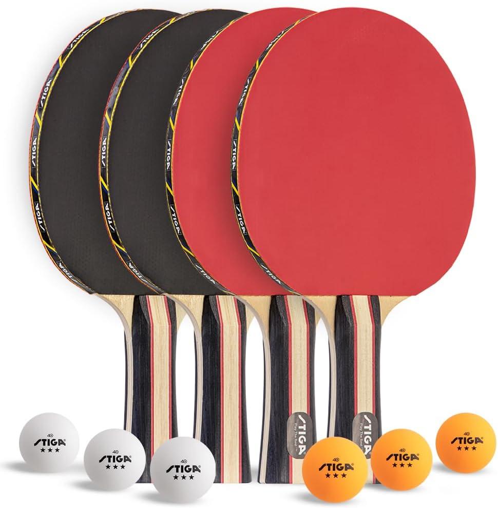 Surprising: STIGA 2/4 Set vs 5-Ply Blade, Flared Handle, USATT Rackets, 3-Star Balls (Skill Boost)