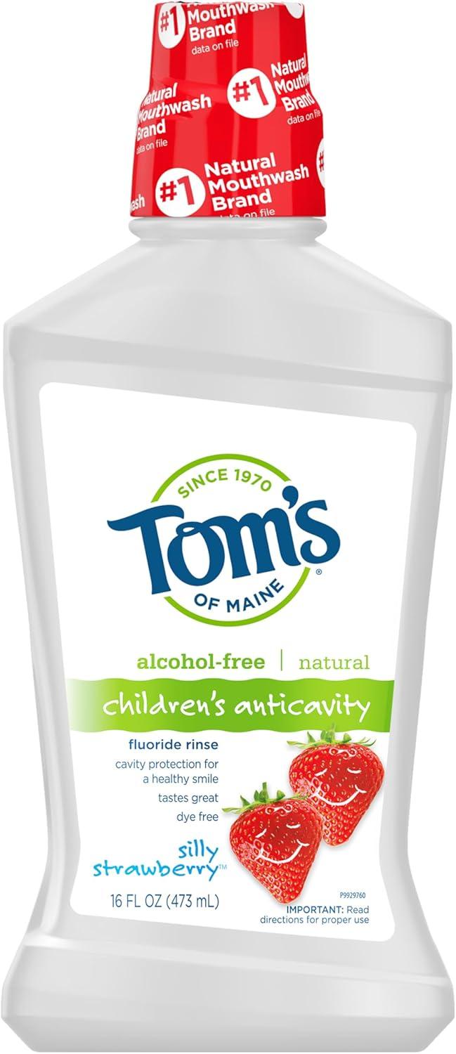 Silly Strawberry vs. Anticavity 3-Pack: Mouthwash Showdown for Kids' Oral Care