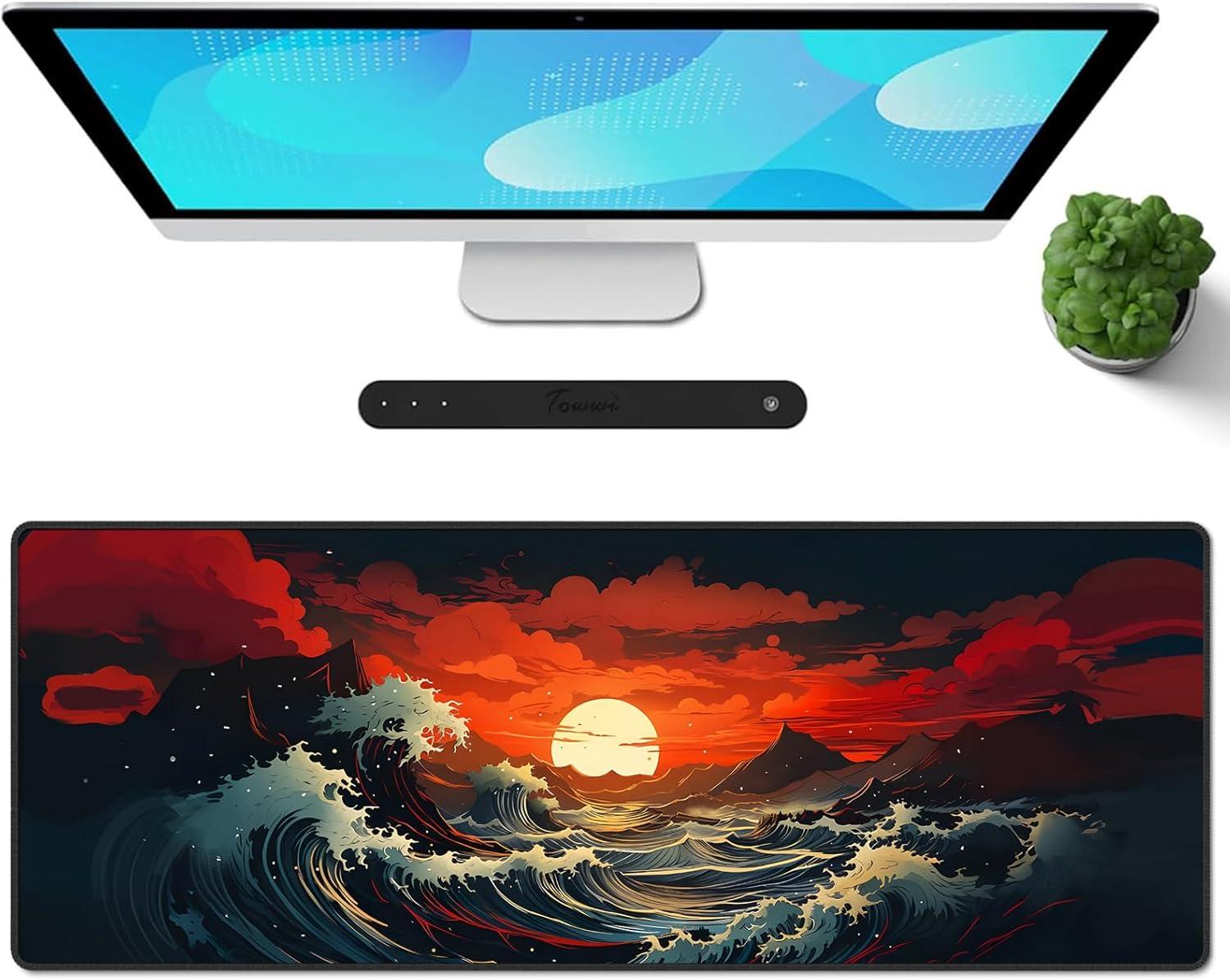 Surprising Gaming Mousepad: Aesthetic & Ergonomic, Perfect for Home & Office Use