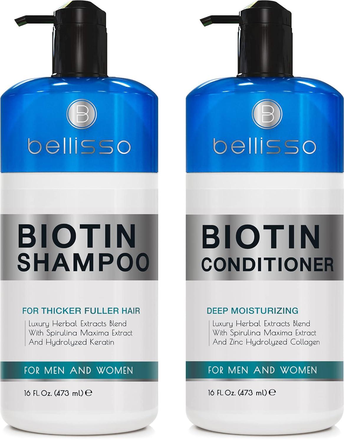 Biotin Shampoo vs. Conditioner Set: Sulfate-Free Formula… Keratin Boost for Thinning Hair?