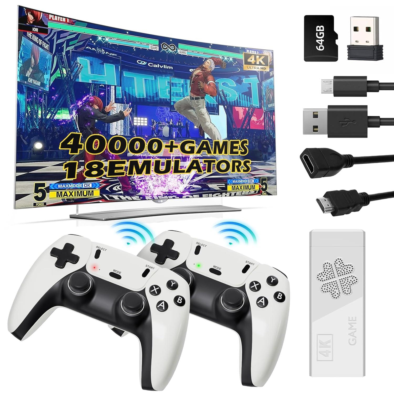 Upgraded Wireless Stick vs Retro Console: 9 Emulators, 4K Output Tested for Modern Gamers