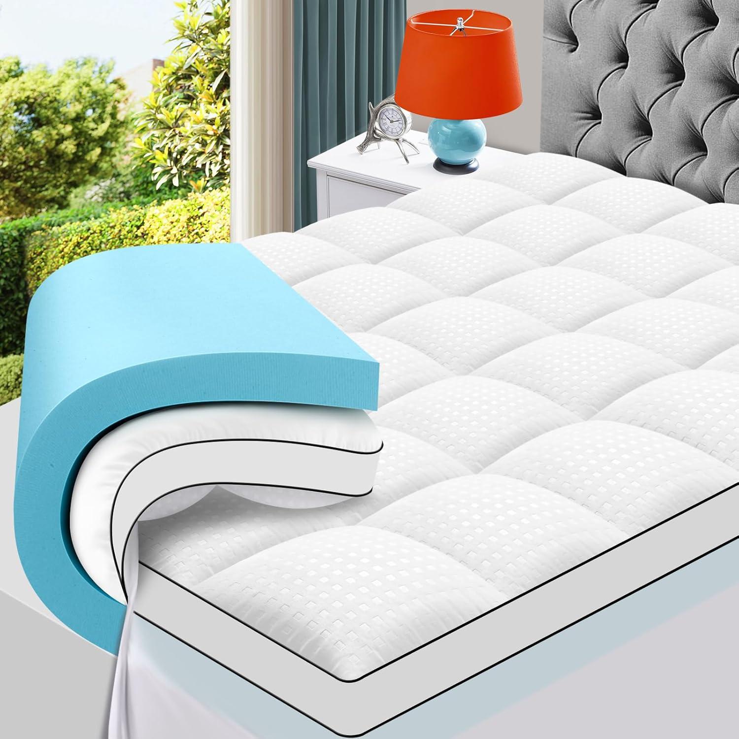 Surprising Insight: 4-Inch Mattress Topper with 10-Year Warranty Tested for Allergy Safety