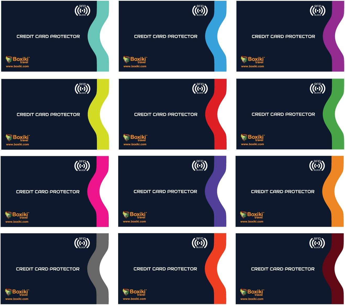 Color-Coded vs. Navy Blue 12-Pack: Tested RFID Blocking for Secure Travel