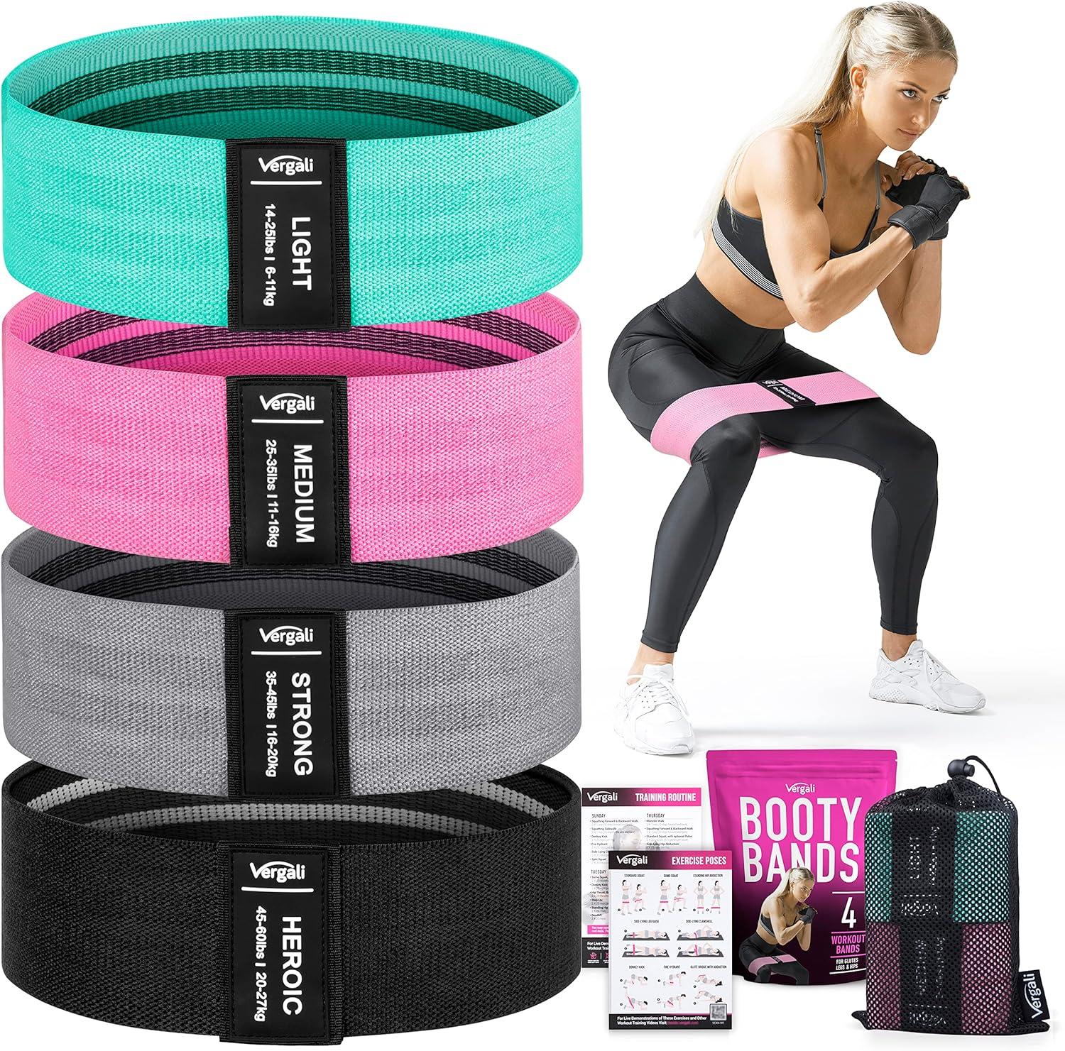 Resistance Bands Showdown: Tested Leg Toning, Surprising Fabric, 4-Pack Design