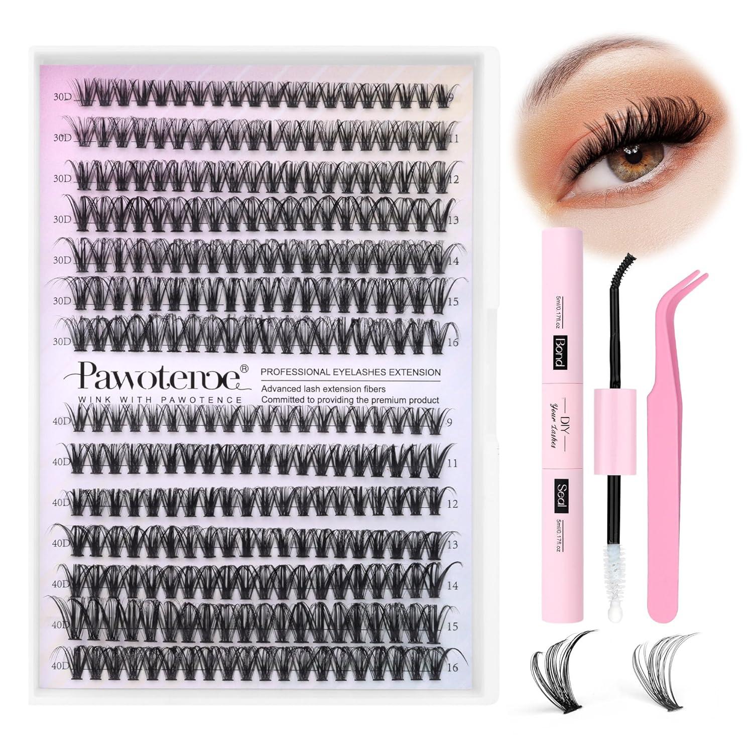 Versus: 280pc Clusters Tested for DIY Lash Extensions (30D&40D, Bond & Seal)