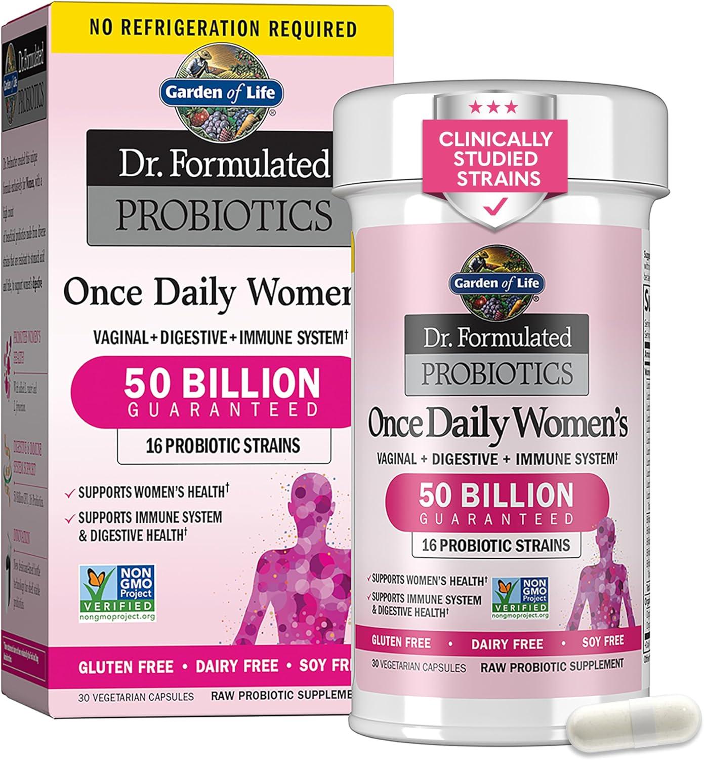 Garden of Life Probiotics Showdown: 50B CFU & Organic Prebiotics Tested for Women's Health