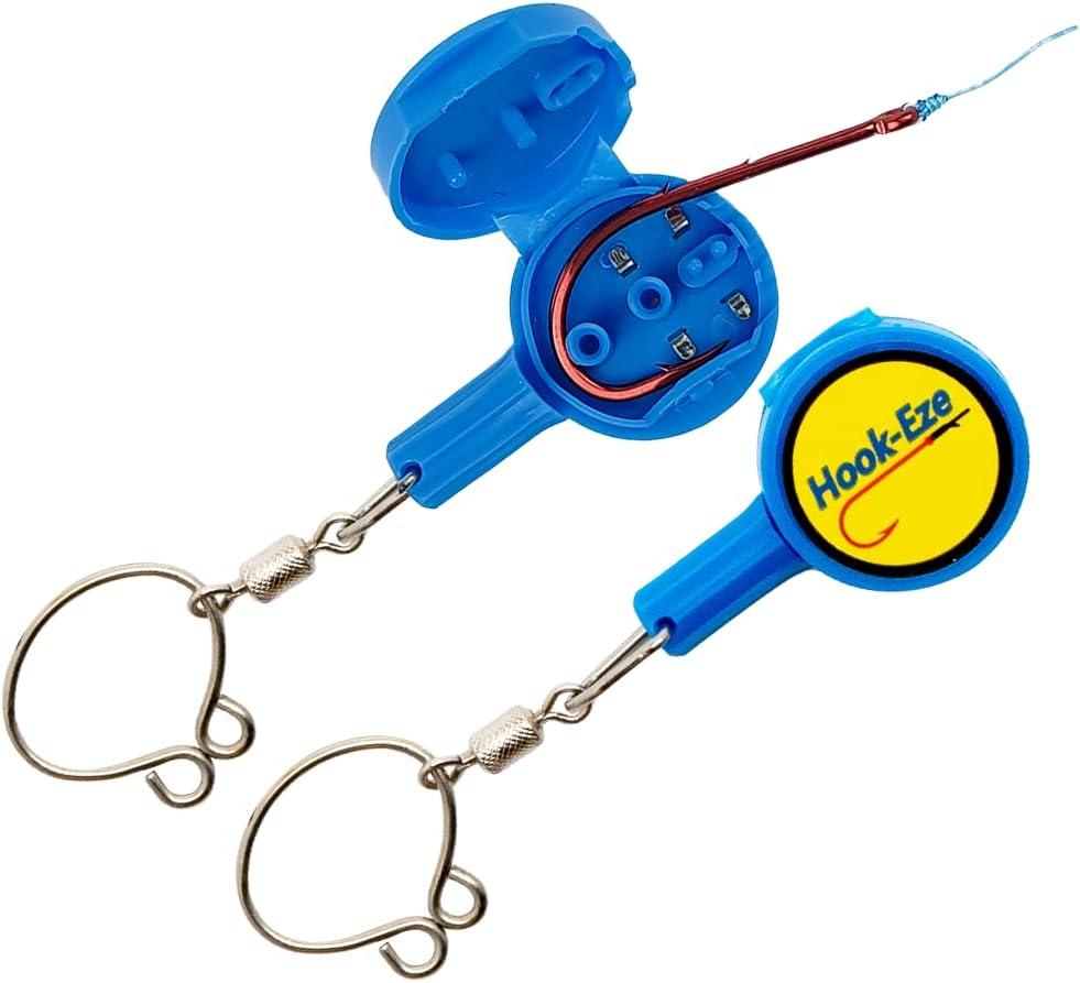 Hook-Eze Protects, Tie Easily - Tested for Ice Fly Anglers' Cool Gear Versus Nail Knot Tool