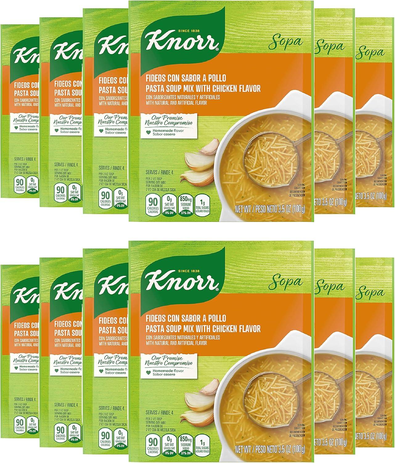 Knorr Chicken Soup Mix Pack of 12 vs. Instant Pads: Surprising Convenience Tested