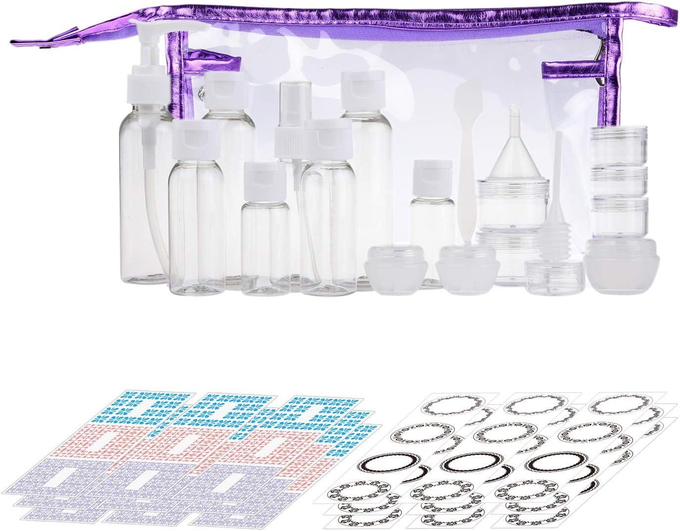 Travel Bottle Set Tested: Refillable, TSA-Approved, 8+9, Tools for… Less Waste?