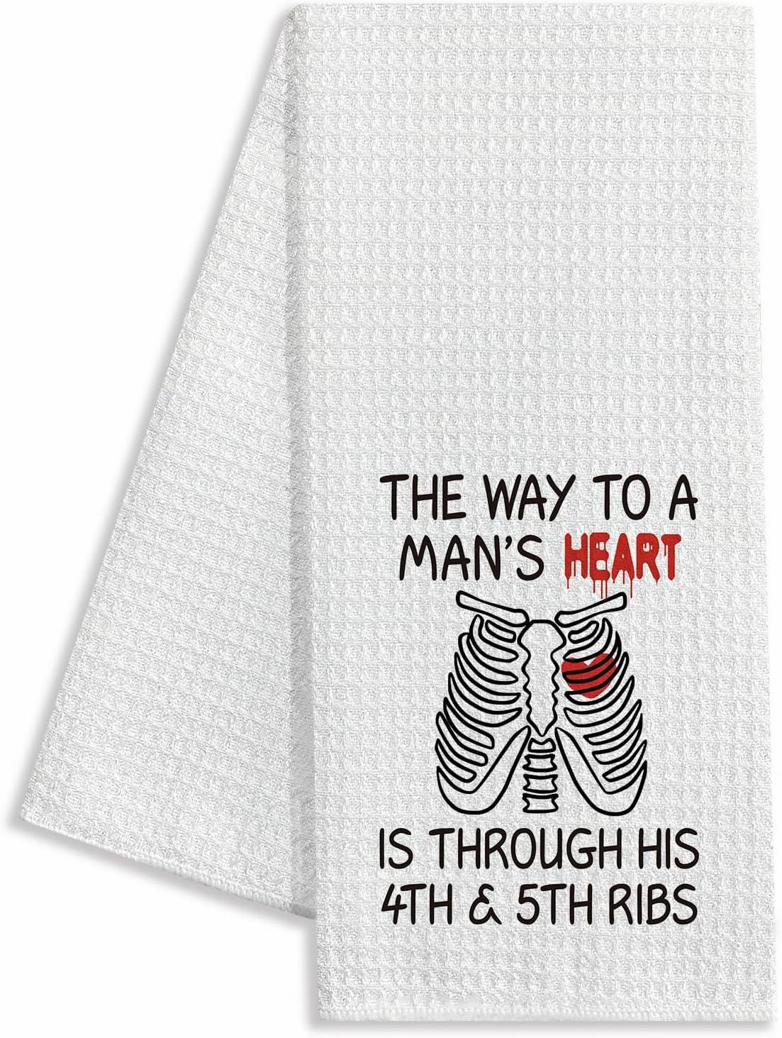 Kitchen Towel Showdown: 4th Rib Joke, BBQ Heatproof, Decor, Absorbent Gift