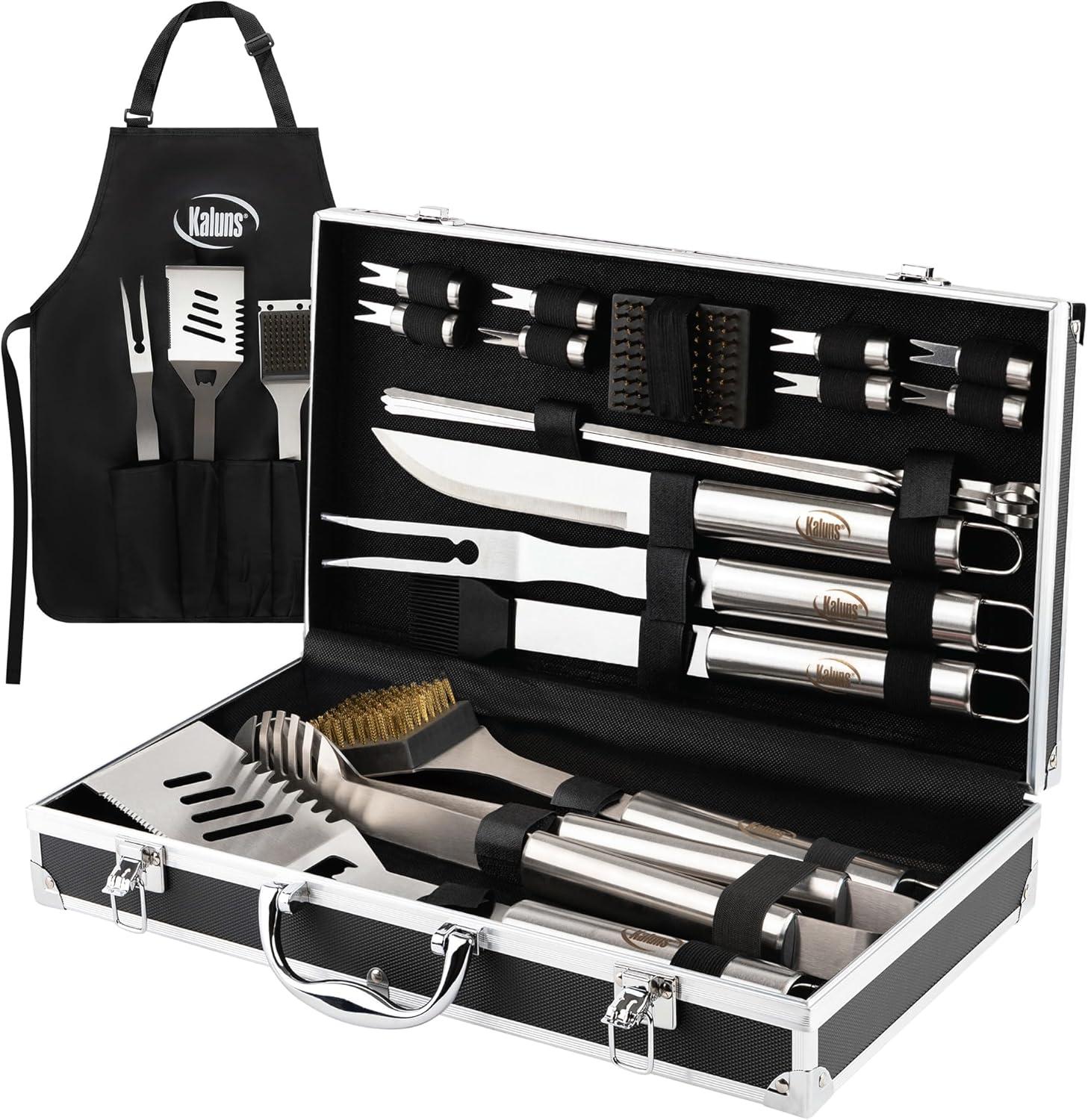 Barbecue Tool Set Tested for Safe & Portable Use