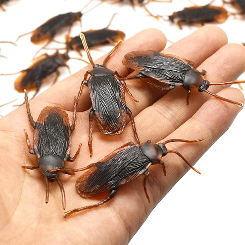 Surprising Halloween Prank: Realistic Fake Roaches Tested for Maximum Scare!