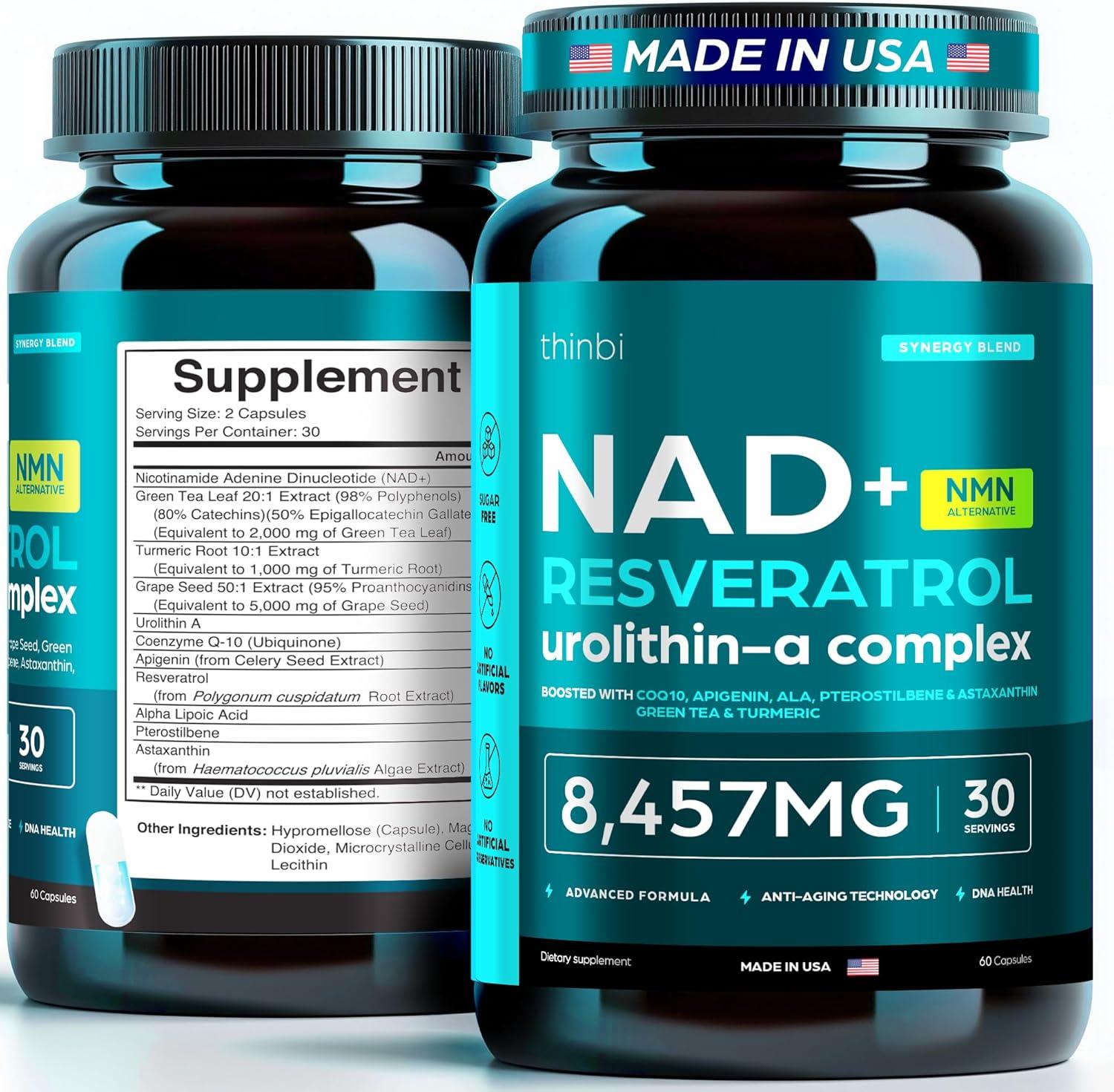 NAD+ & Resveratrol Tested: 9.3x Absorption for Anti-Aging