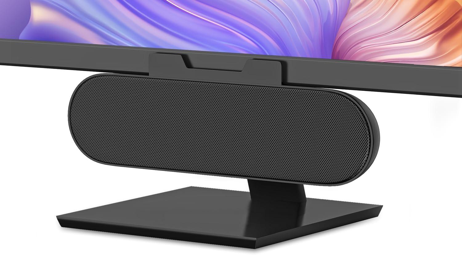 Computer Speakers Showdown: Clamping, Volume Control, Black Tested-Loud Sound & USB-C Adapter