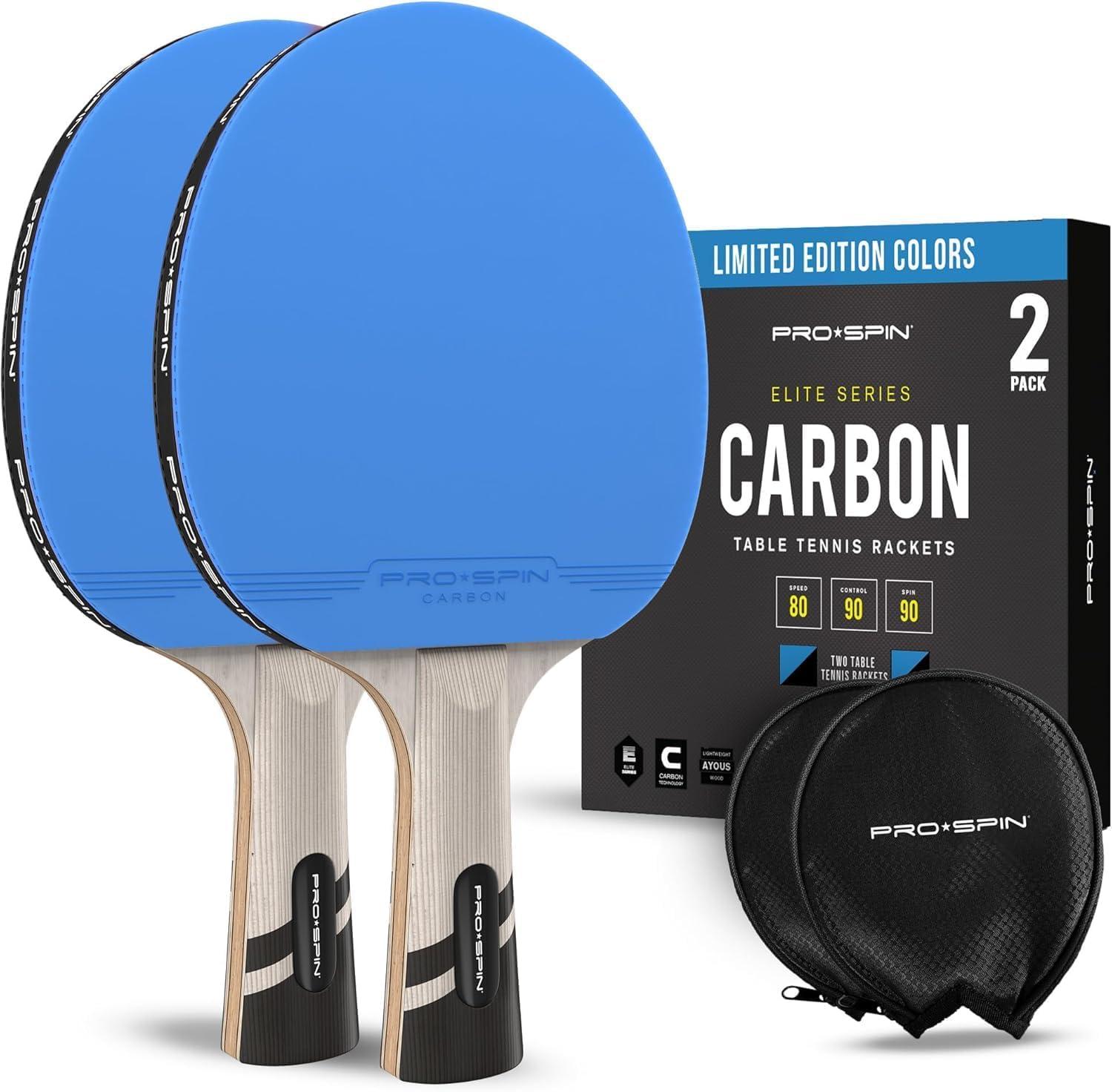 Tested Carbon Paddles: Tournament vs. Budget - Surprising Spin Control