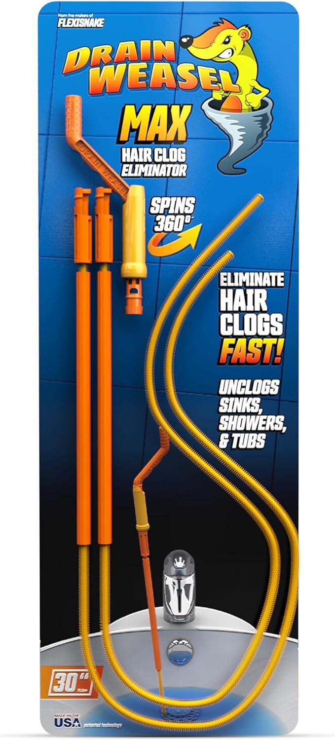 Drain Clog Showdown: 7-Pack Tools vs 25-Ft Auger for Ultimate Pipe Rescue