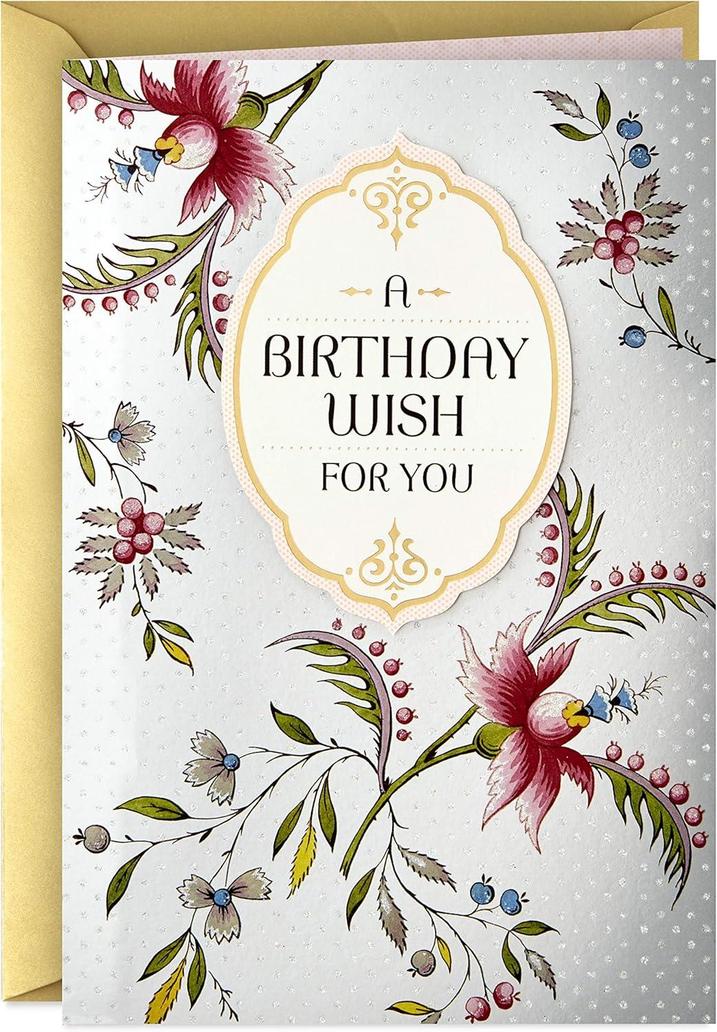 Hallmark Golden Thread... vs. Generic Cards: Surprising Value in Birthday Gifting