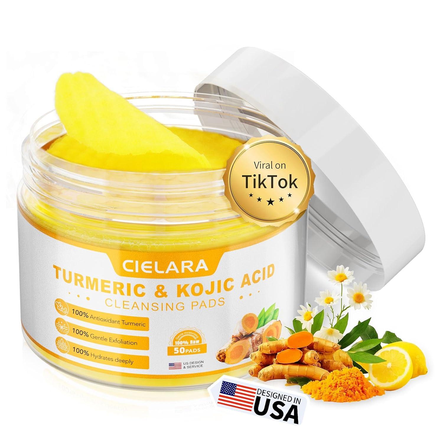 Kojic Acid vs. Lemon Turmeric: Surprising Skin Insight for Pore-Cleansing Pads & Hydration 50 Count
