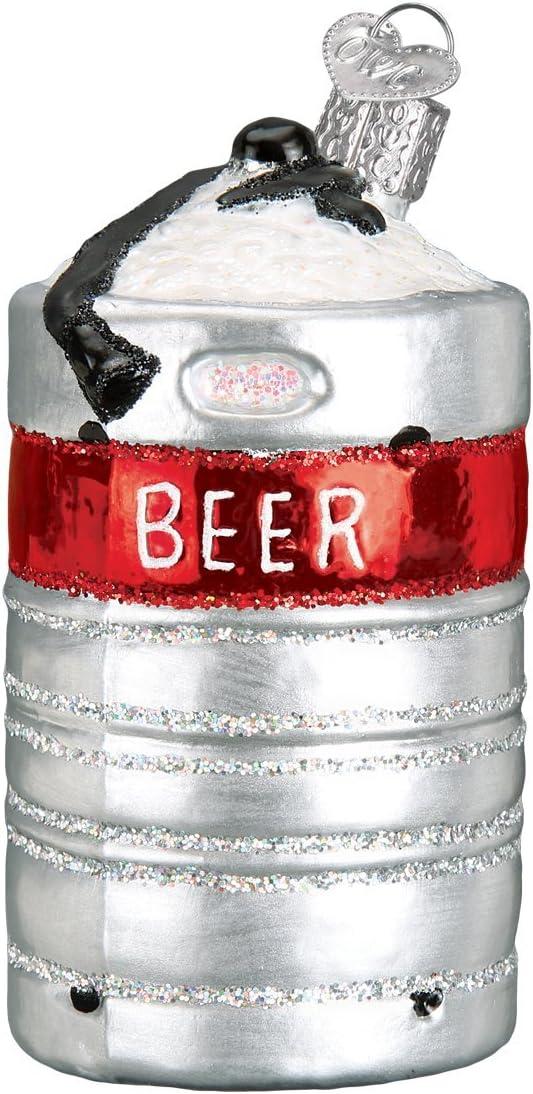 Schlitz-Inspired Glass Ornament: Surprising Holiday Decor for Beer Lovers