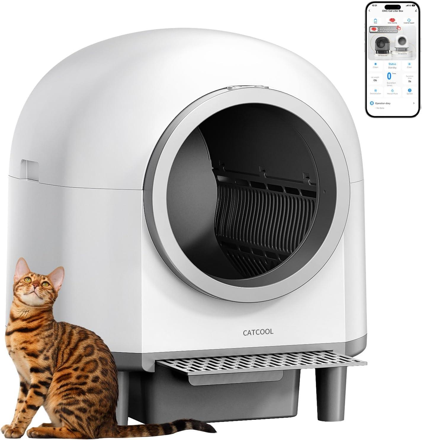 Cat Litter Box Showdown: Self-Cleaning, 10 Sensors, Stairs... App-Control Tested