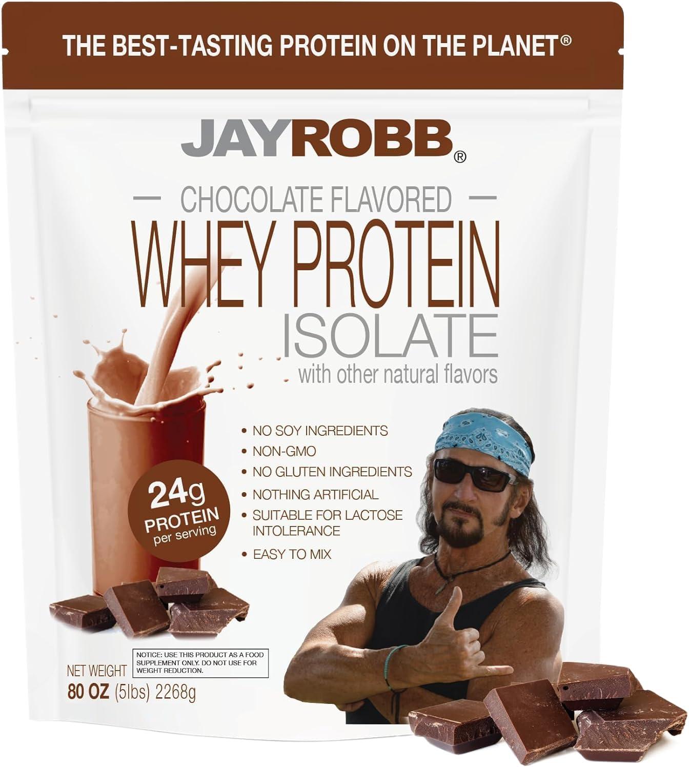 JAYROBB Whey Isolate Protein Powder Showdown: No Artificial, 75 Servings, Low Carb, Keto-Friendly