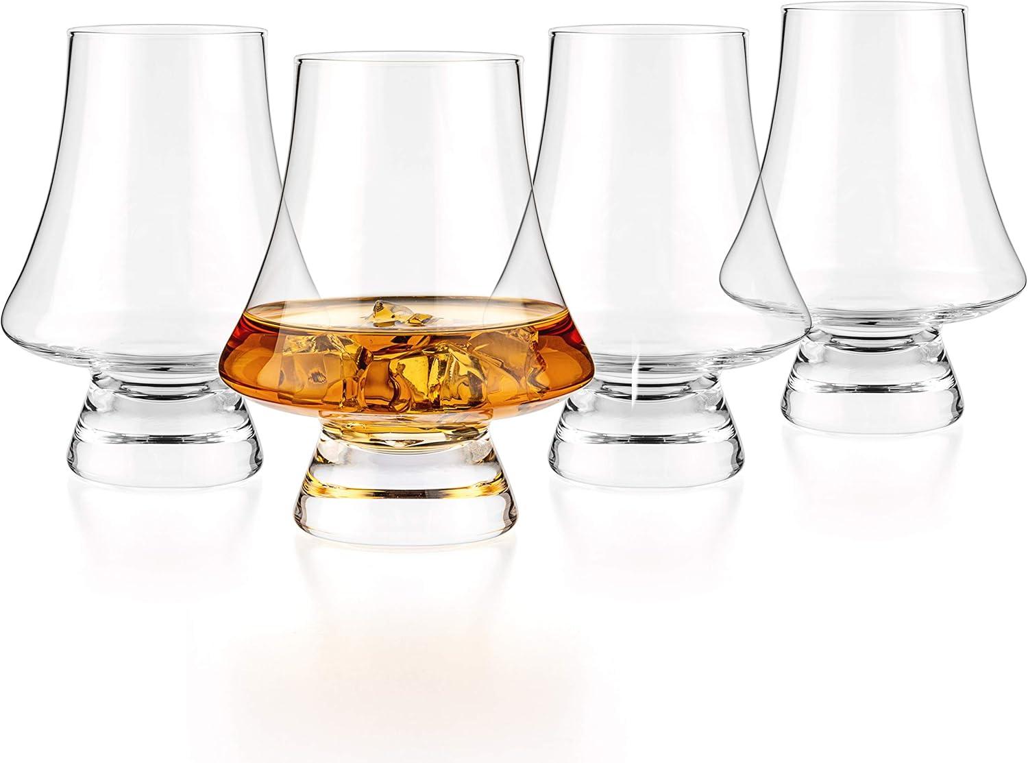 Showdown: LUXBE's Narrow Rim 9-Ounce Set of 4 Tasting Glasses
