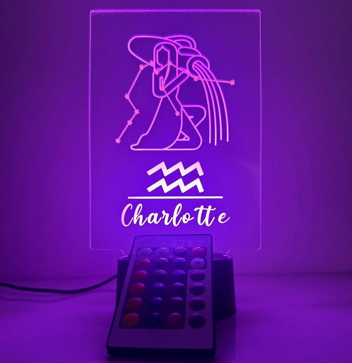 Surprising Personalized Home Decor: LED Lamp vs Custom Metal Sign