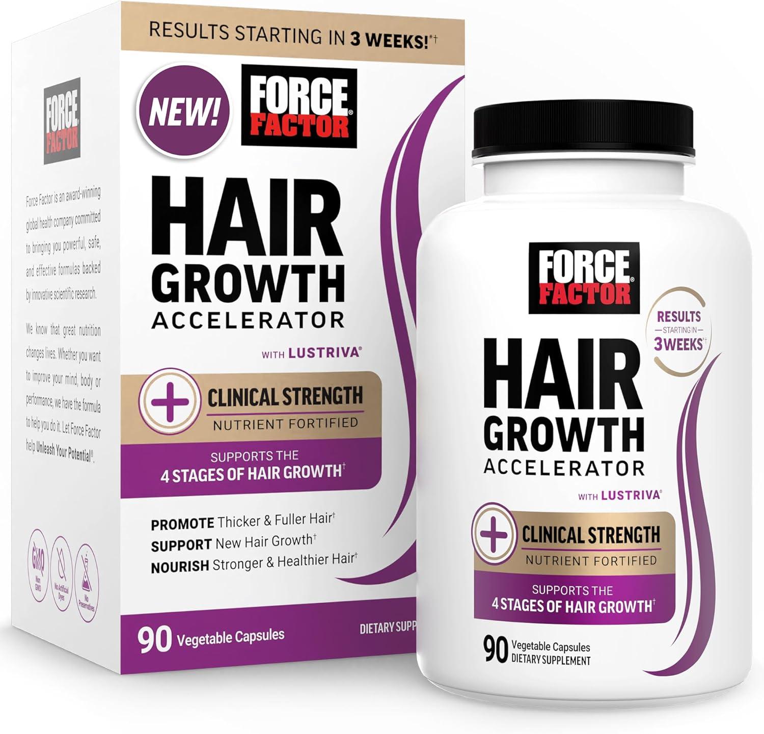 Hair Growth Vitamins Showdown: 90 Capsules, Biotin & Lustriva