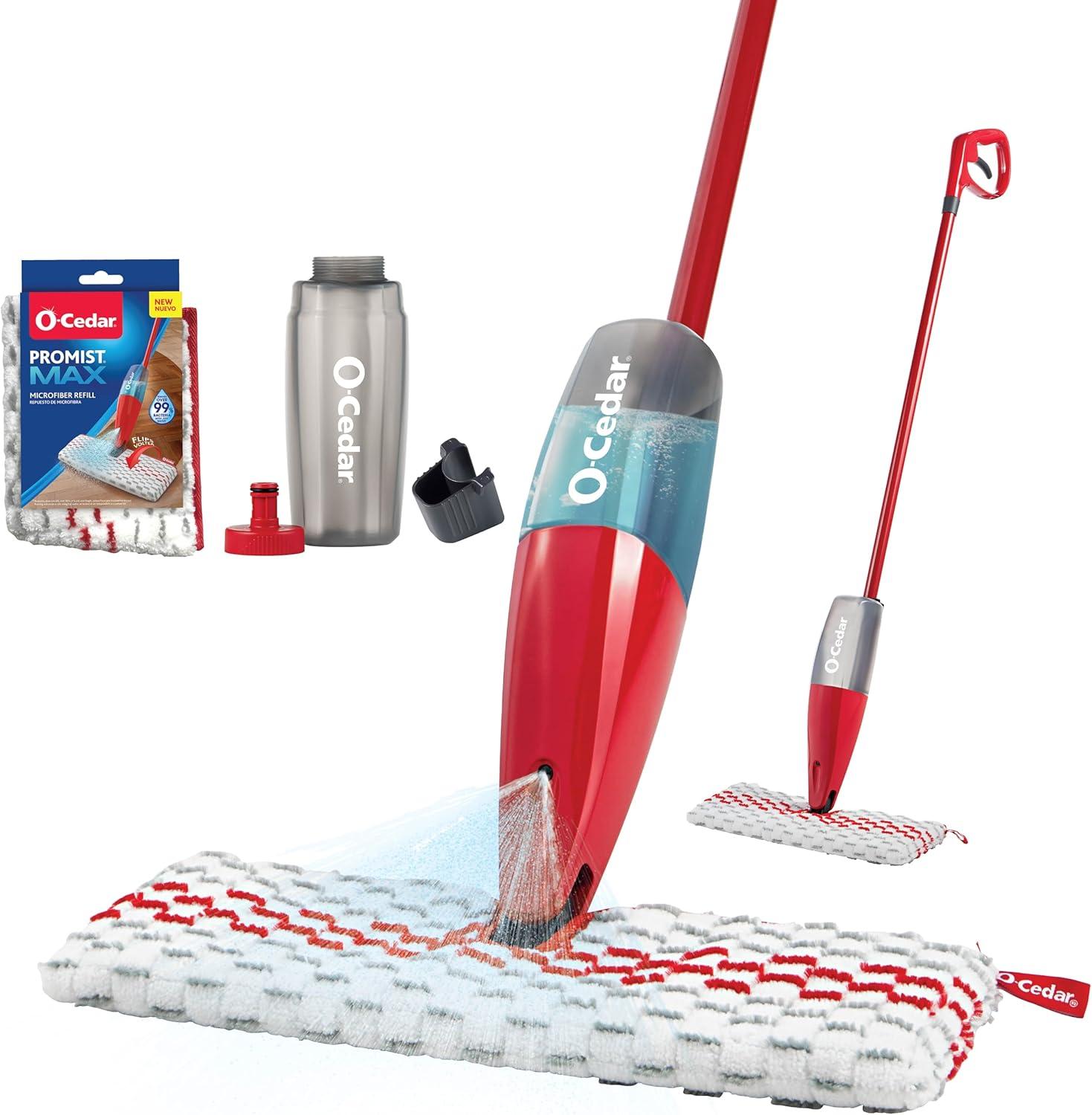 ProMist MAX vs. Regular Mops: 99% Bact... Removal with Extra Refill Tested for Eco-Conscious
