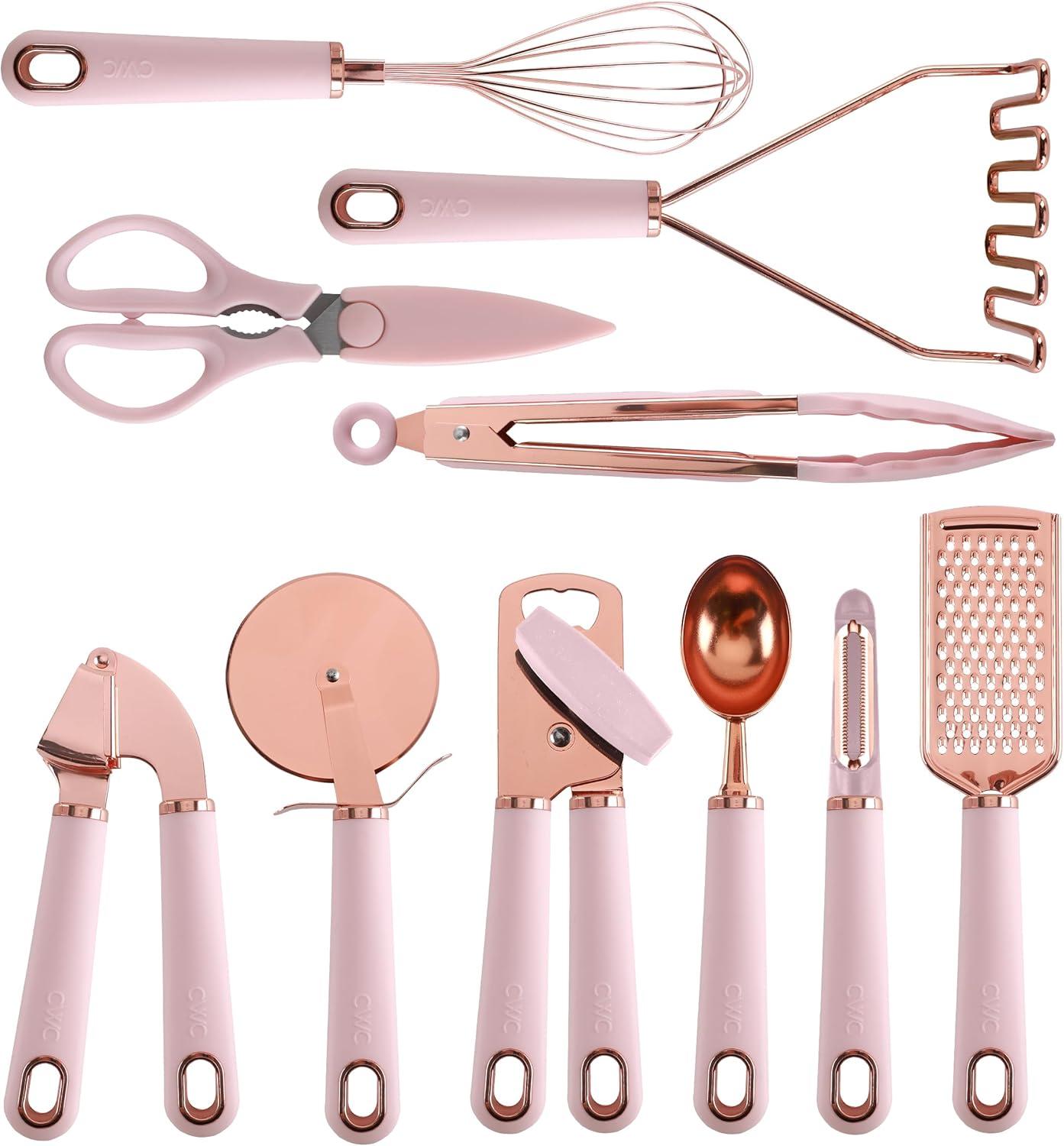 Copper Pink vs. Neutral Chrome: Tested Kitchen Gadget Set for Surprising Spring Use