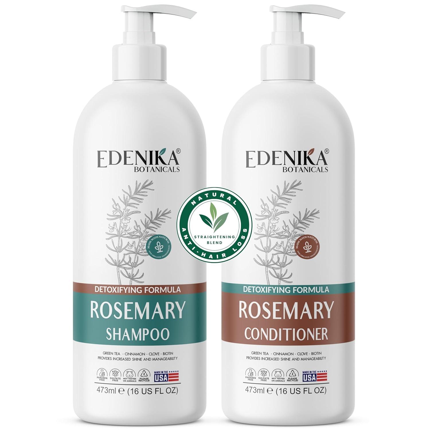 Rosemary Oil Shampoo vs Biotin Conditioner: Sulfate-Free Showdown for Thinning Hair, Adds Volume