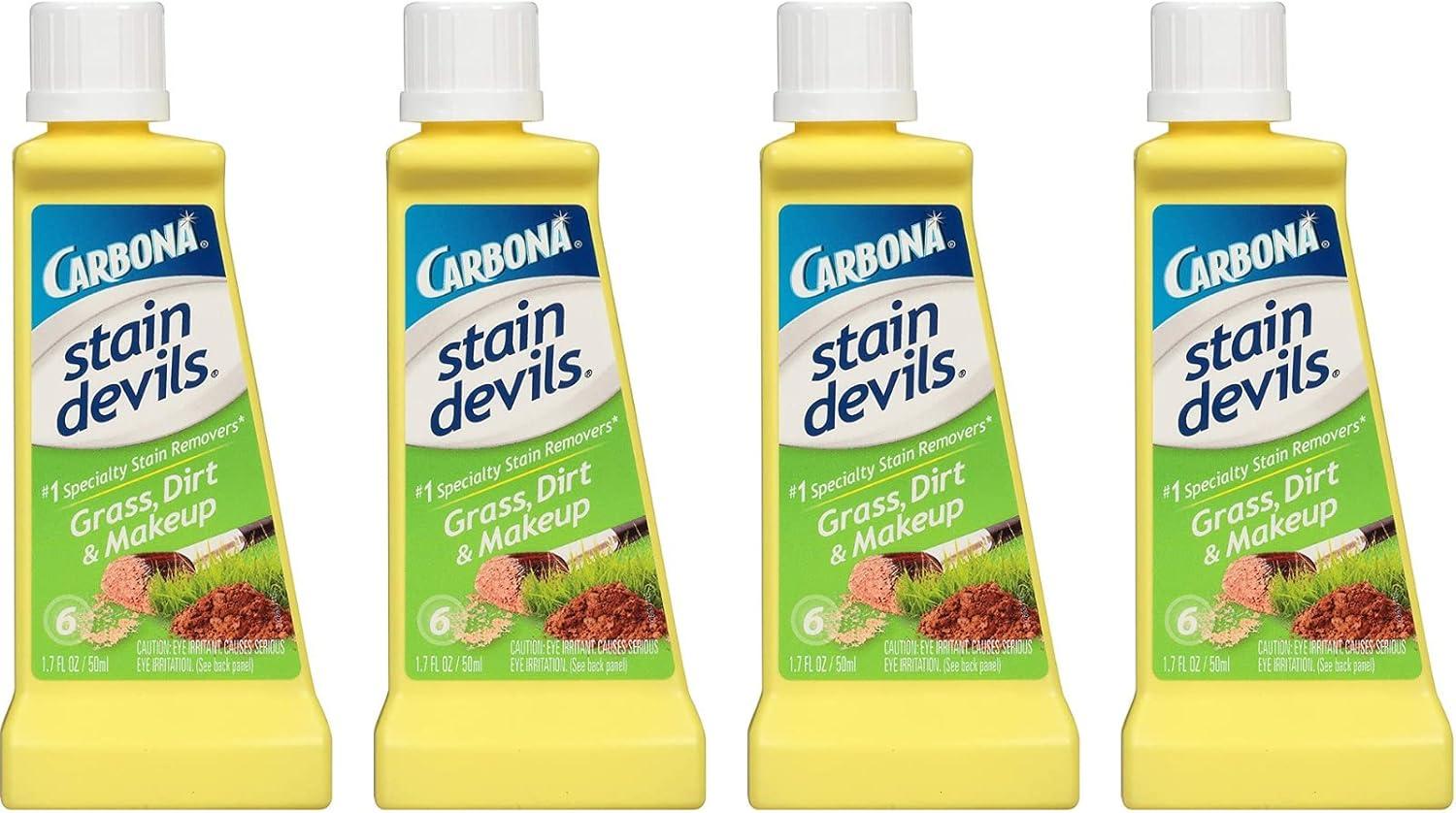 Surprising Showdown: Carbona's 4-Pack Tested... Versus [Other] for Makeup & Grass Stain Power